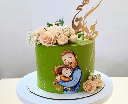 عکس کیک زیبا برای روز پدر