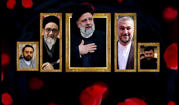 عکس لبخند شهید رئیسی