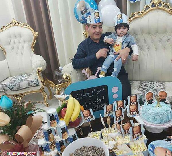 عکس کیک بچه رئیس بدون فوندانت