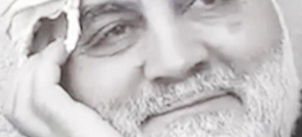 عکس از لبخند سردار سلیمانی