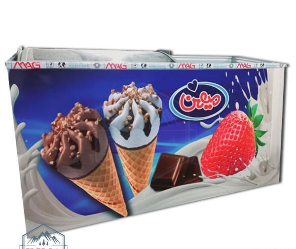 عکس کیک بستنی میهن