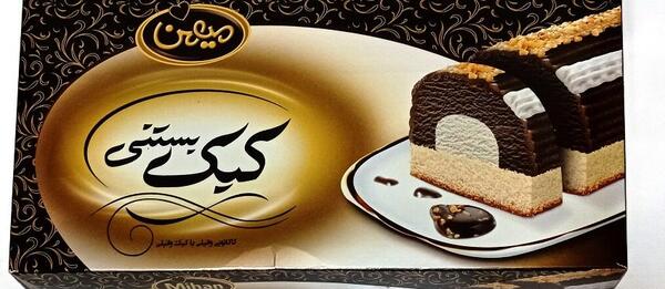 عکس کیک بستنی میهن