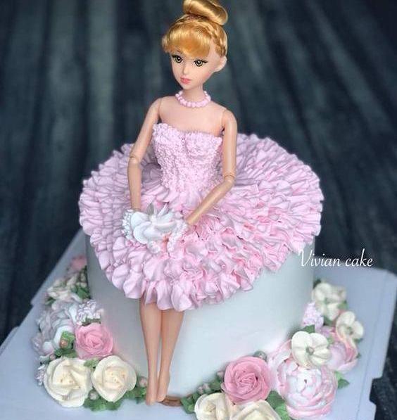 عکس کیک باربی جدید