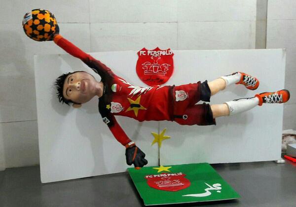 عکس کیک پرسپولیس و استقلال