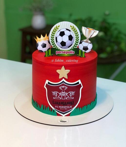 عکس کیک پرسپولیس پسرانه