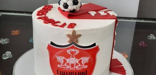 عکس کیک پرسپولیس دخترانه