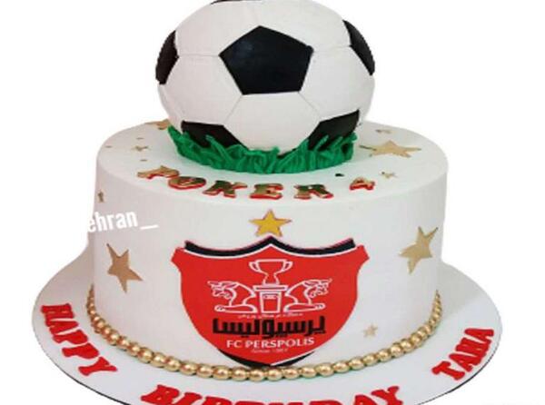 عکس کیک پرسپولیسی بزرگ