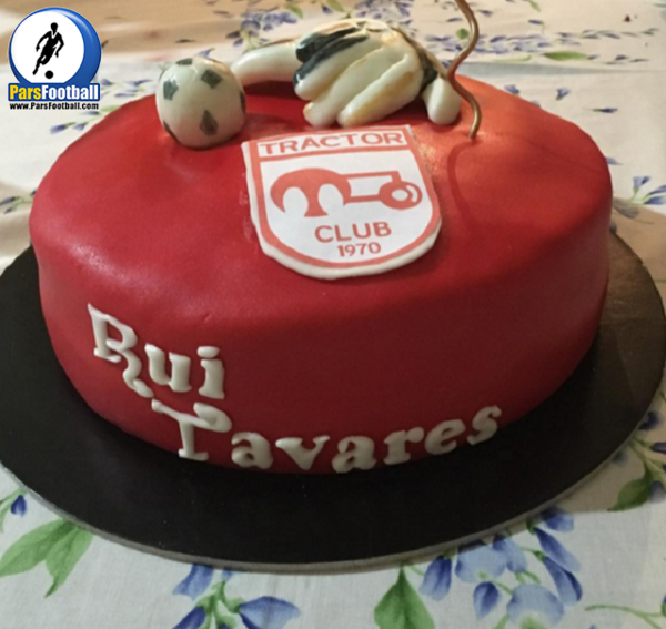 عکس کیک پرسپولیسی بزرگ