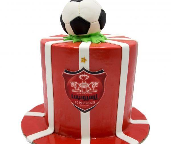 عکس کیک پرسپولیس بزرگ