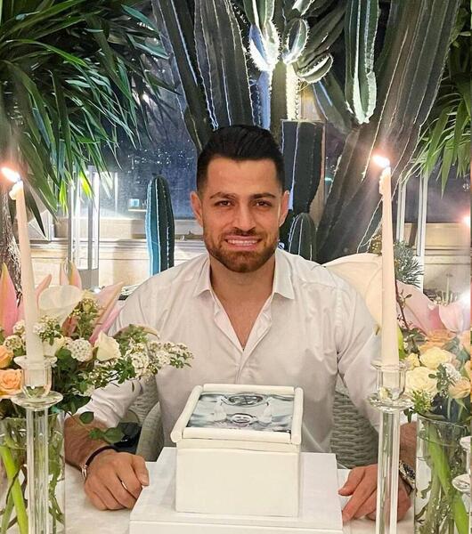 عکس کیک پرسپولیس بزرگ