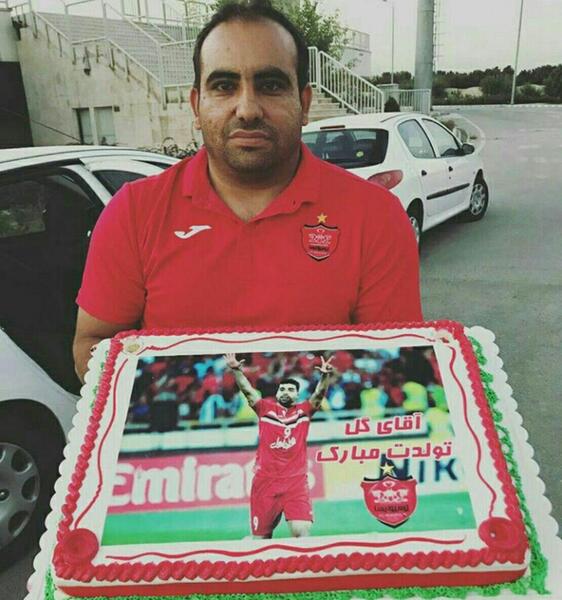 عکس کیک پرسپولیسی و استقلالی