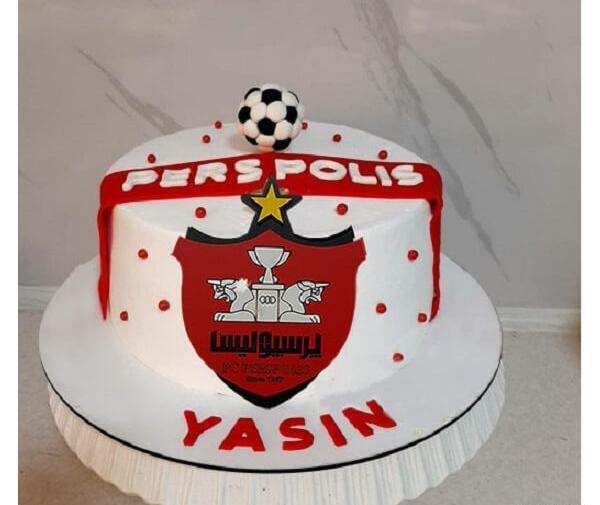 عکس کیک پرسپولیسی و استقلالی