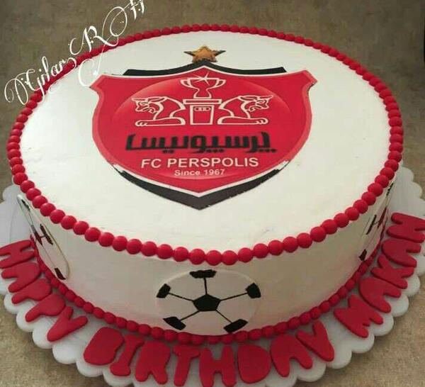 عکس کیک پرسپولیسی جدید