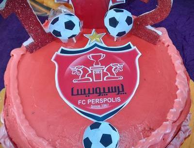 عکس کیک پرسپولیسی جدید