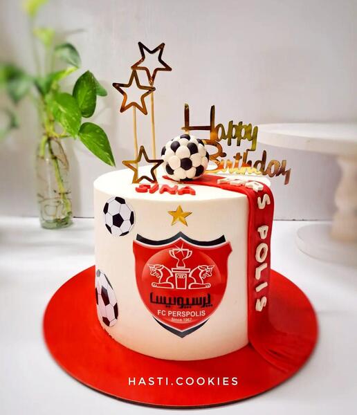 عکس کیک پرسپولیسی جدید