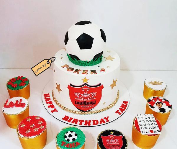 عکس کیک پرسپولیسی جدید