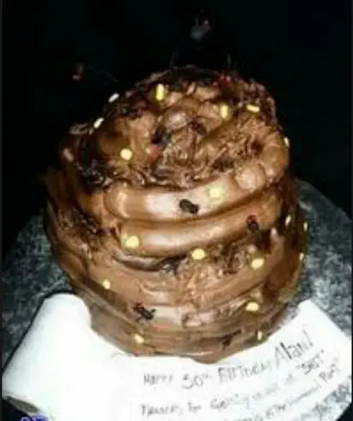 عکس کیک پی پی بچه