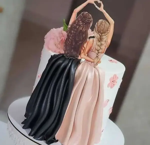عکس کیک پرنسسی دخترانه