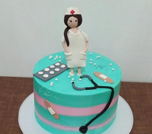 عکس کیک پزشکی دخترانه