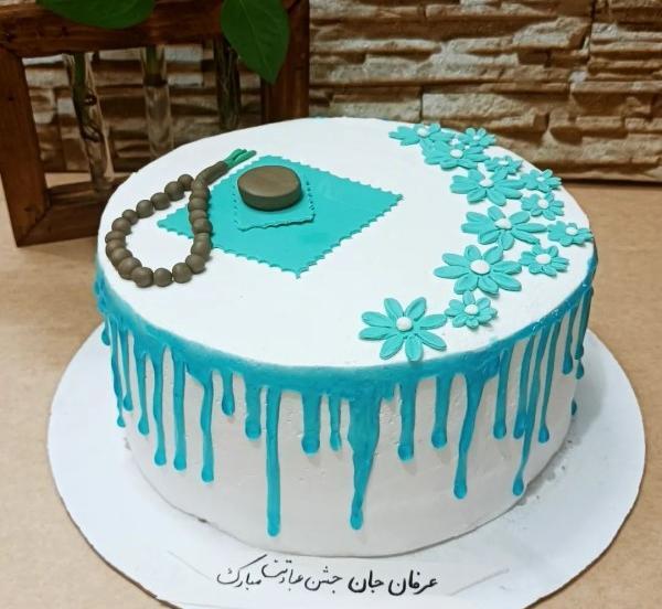 عکس کیک جشن تکلیف ساده