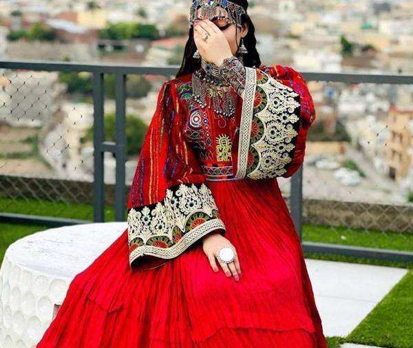 عکس های مدل لباس گند افغانی
