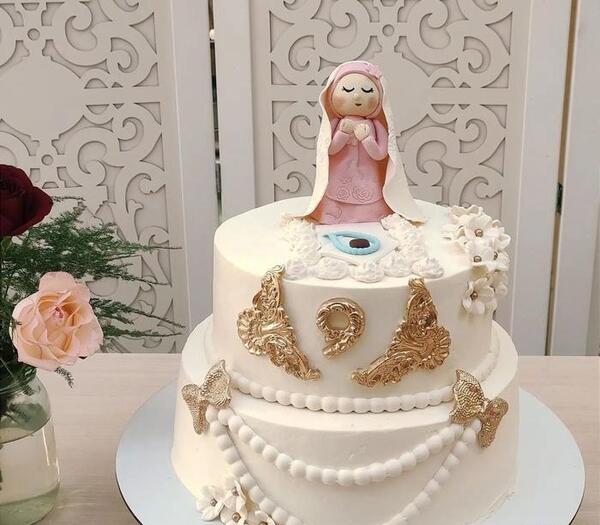 عکس کیک جشن تکلیف کلاس سوم
