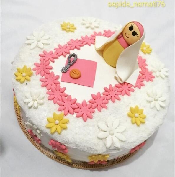 عکس کیک برای جشن تکلیف دخترانه