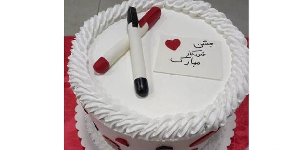 عکس کیک جشن خودکار دخترانه