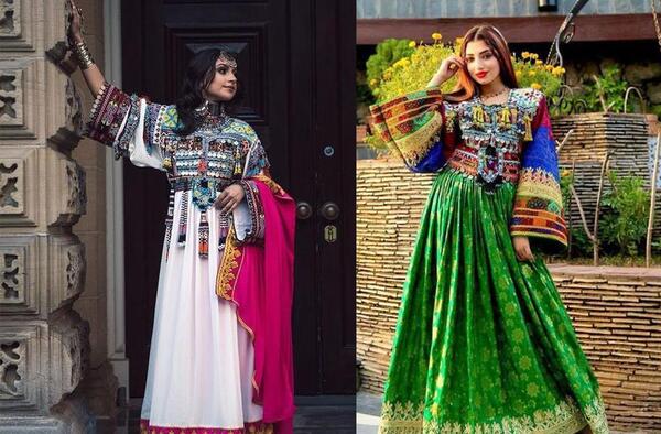 عکس لباس عروسی افغانی