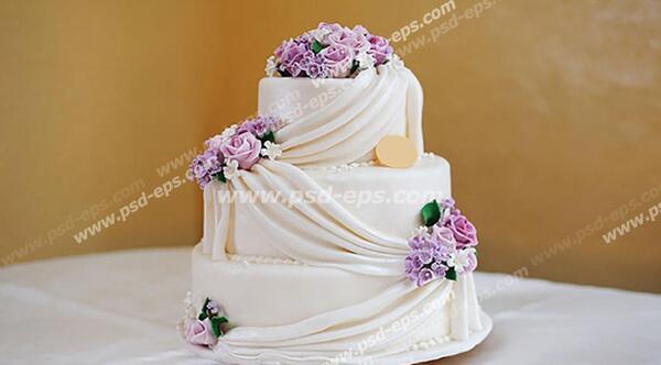 عکس کیک چند طبقه ای
