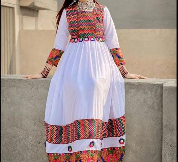 عکس لباس افغانی دخترانه جدید