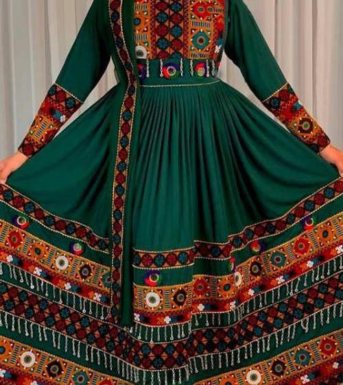 عکس لباس افغانی دخترانه جدید