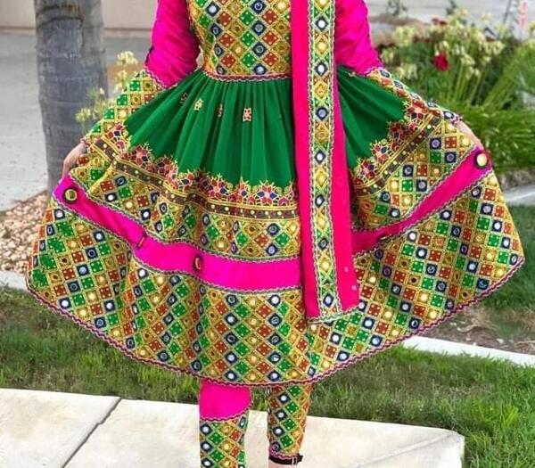 عکس لباس های افغانی زنانه