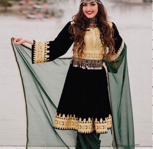 عکس لباس های افغانی زنانه