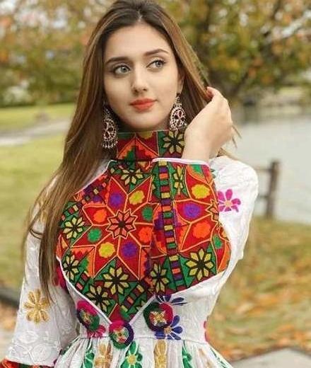 عکس مدل لباس های افغانی