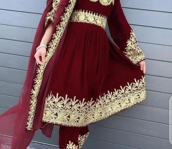 عکس مدل لباس های افغانی
