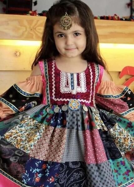 عکس های لباس افغانی دخترانه