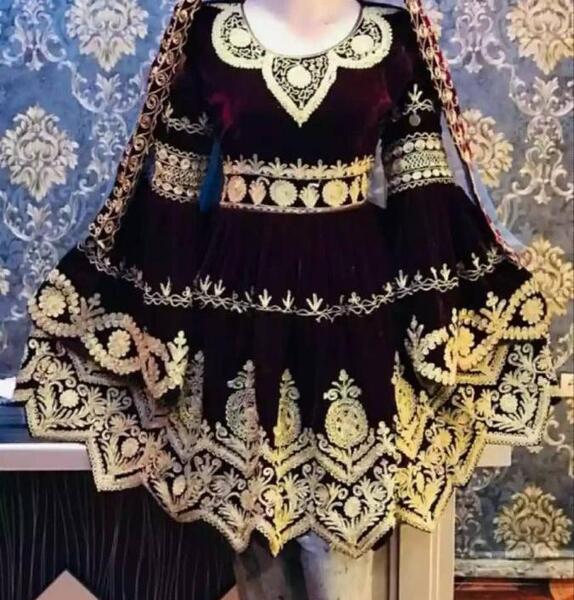 عکس مدل لباس مجلسی افغانی
