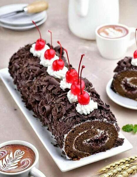 عکس کیک خانگی فیک