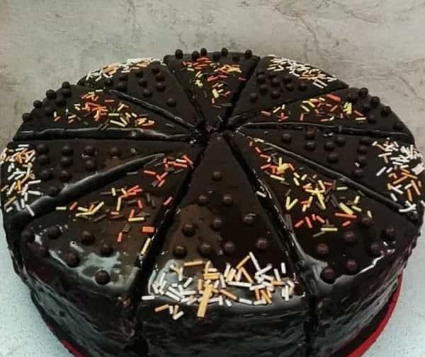 عکس کیک خانگی ساده بدون فر