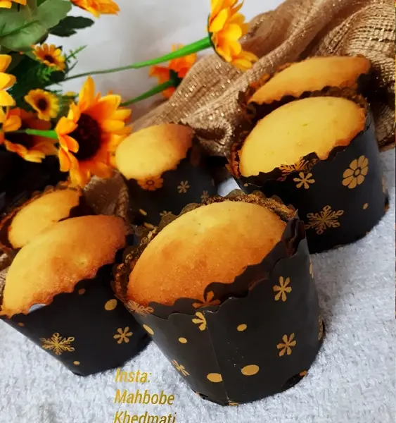 عکس کاپ کیک خانگی ساده