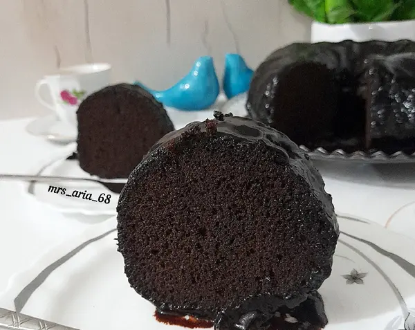 عکس کیک خیس ساده