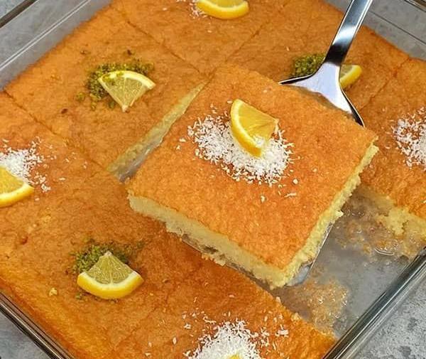عکس کیک خیس ساده