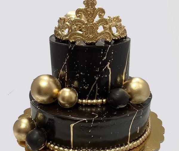 عکس کیک خیس فیک