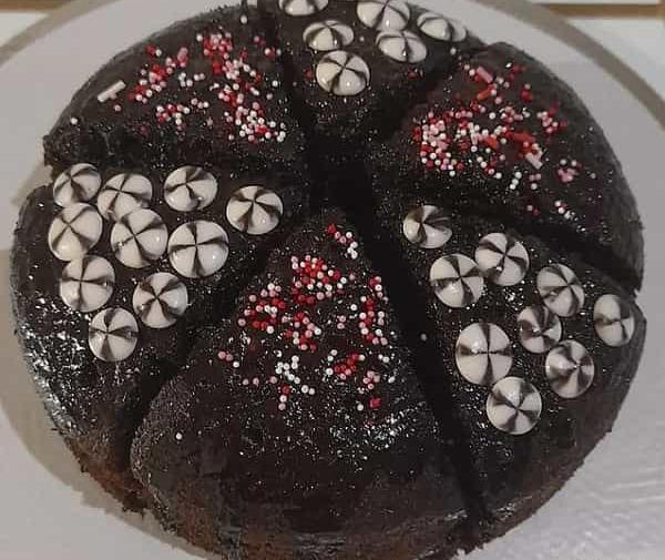عکس کیک خیس فیک
