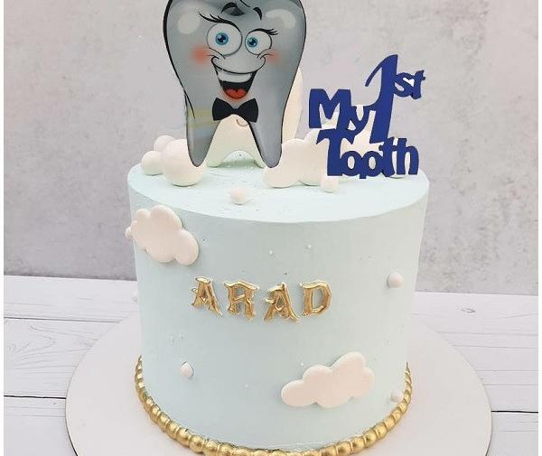 عکس کیک دندونی خانگی