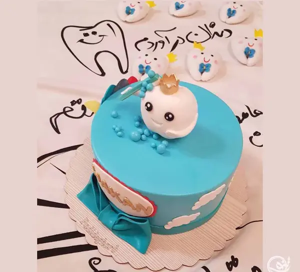 دانلود عکس کیک دندونی پسرانه