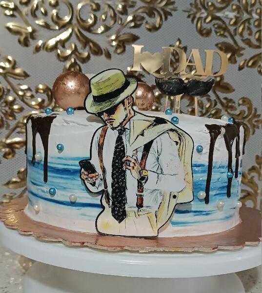 عکس کیک روز پدر و همسر