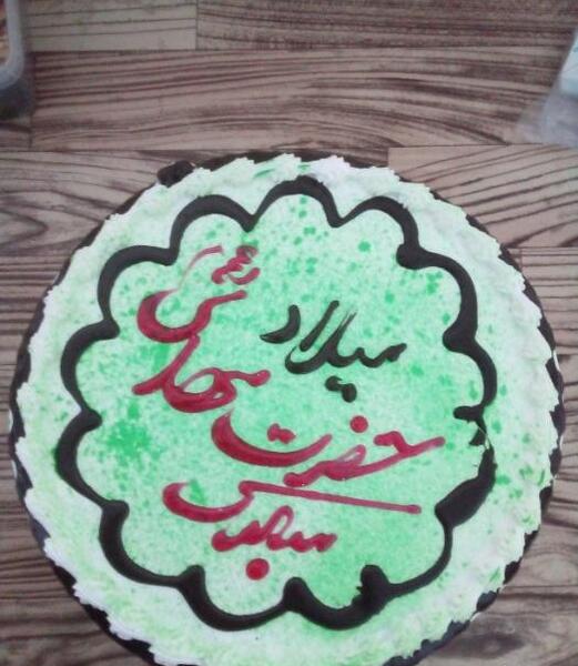 عکس کیک تولد رولتی