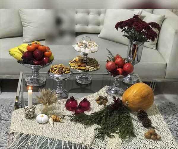 عکس سفره یلدا لاکچری